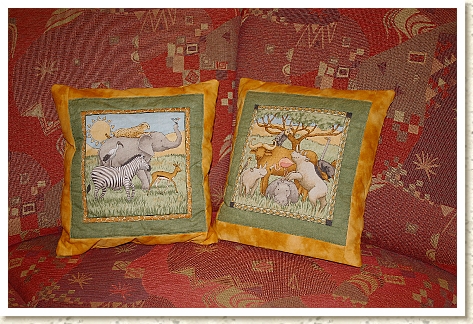 Peaceful Kingdom Kissen